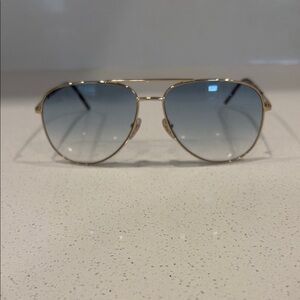 Marc Jacobs Gold Aviator Sunglasses